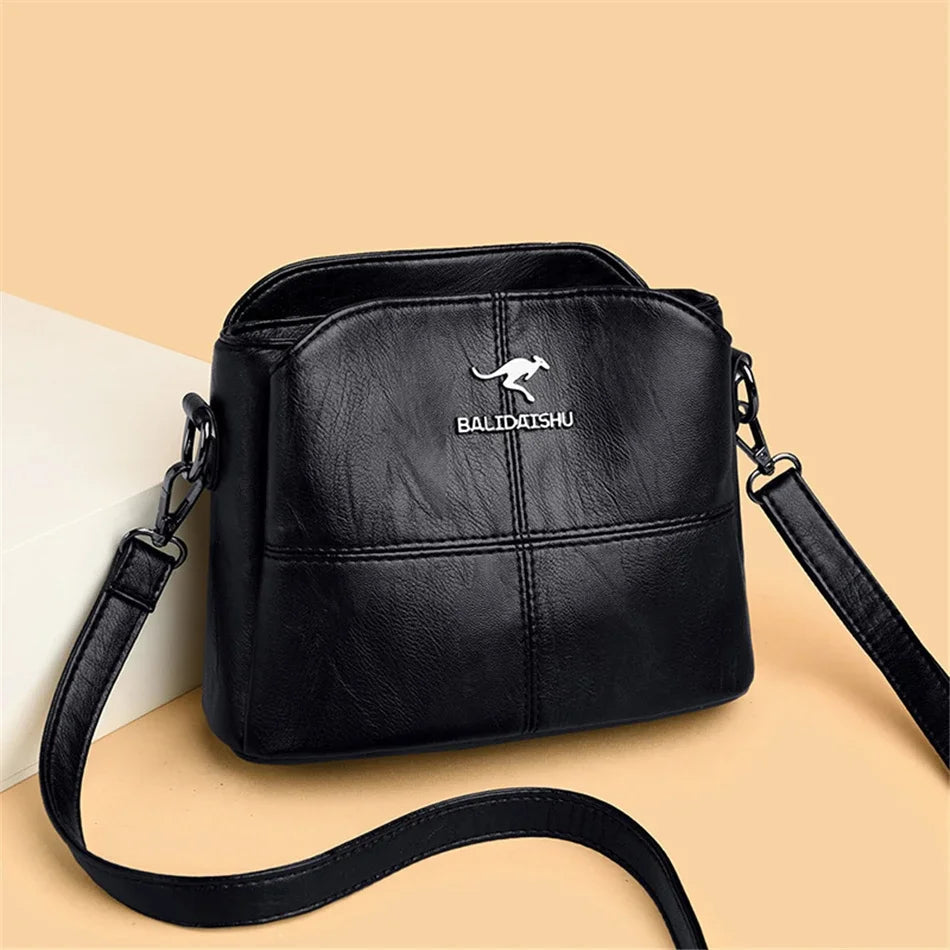 Antoinette| Ladies leather crossbody bag